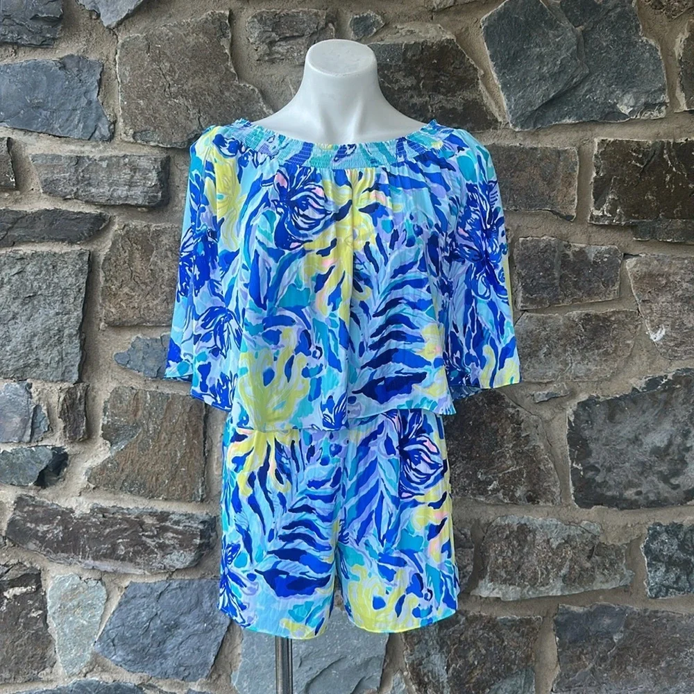 Lilly Pulitzer Women's Arbelle Romper size small